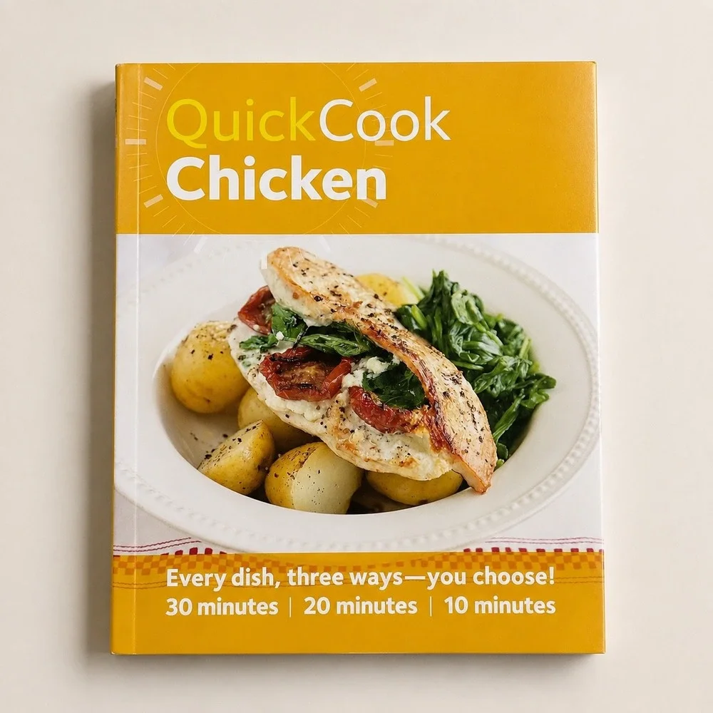 QuickCook Chicken Cookbook Every Dish Three Ways 10 20 30 Minutes